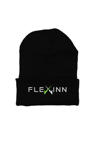 signature black beanie