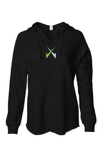 Womens Lightweight  Logo Hooded Sweatshirt